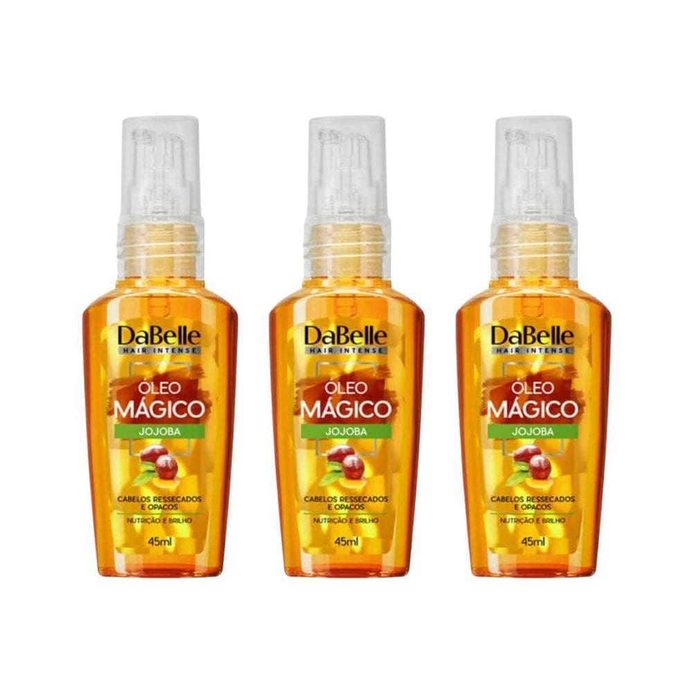 Oleo Capilar Dabelle 45Ml Jojoba - Kit Com 3Un