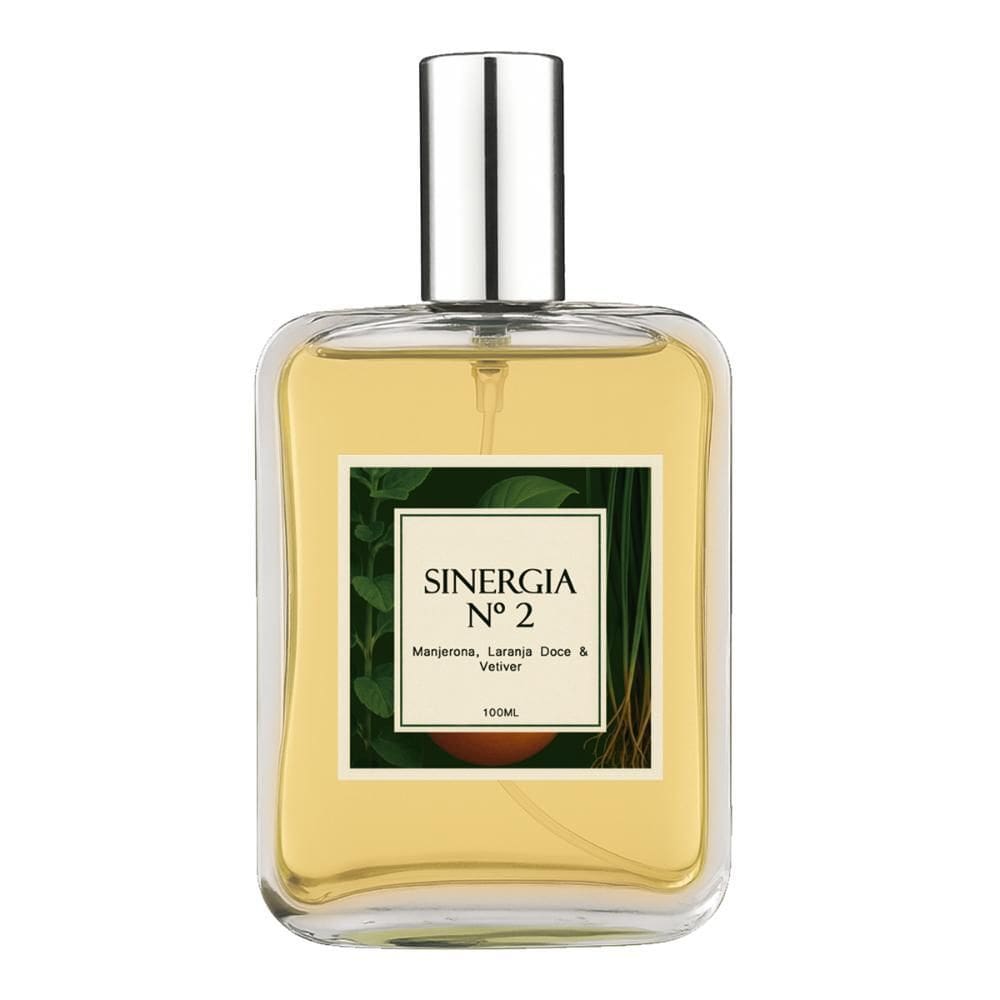 Perfume Sinergia 2 - Manjerona, Laranja Doce, Vetiver 100Ml