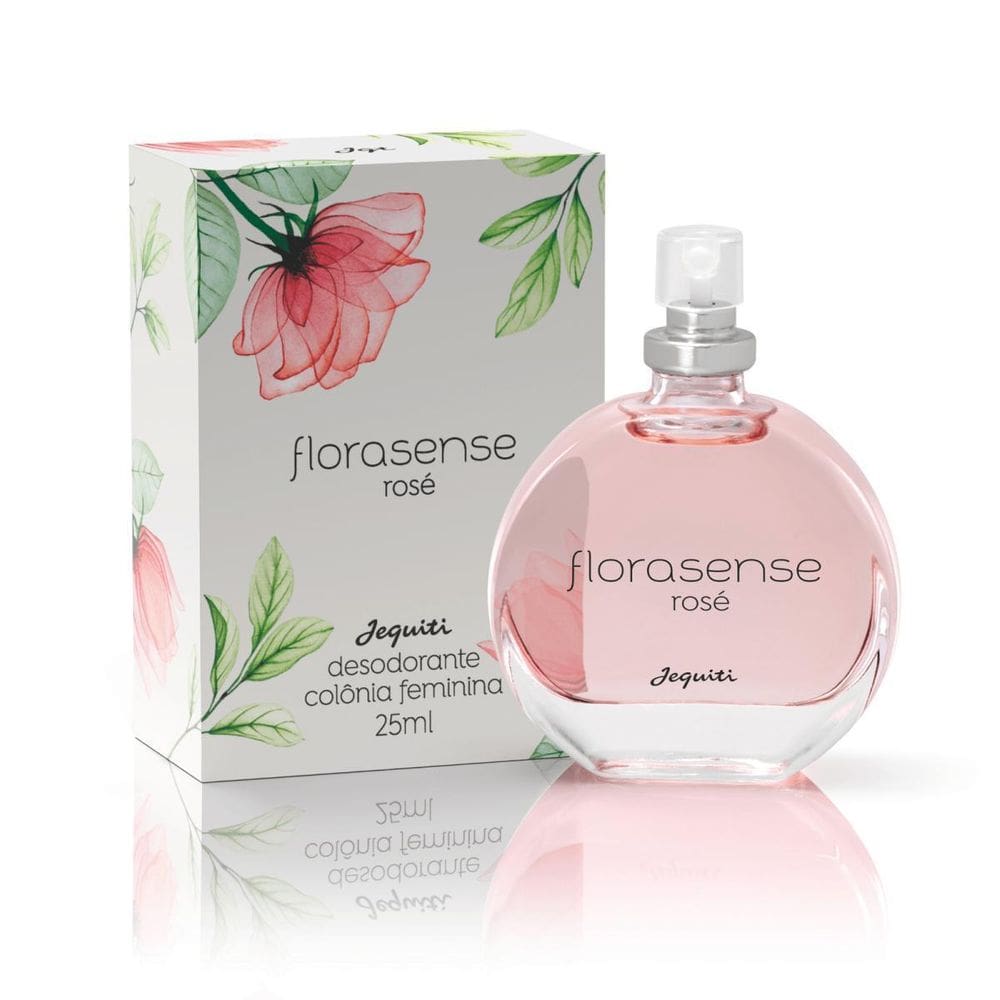 Florasense Rose Desodorante Colônia Feminina 25Ml Jequiti