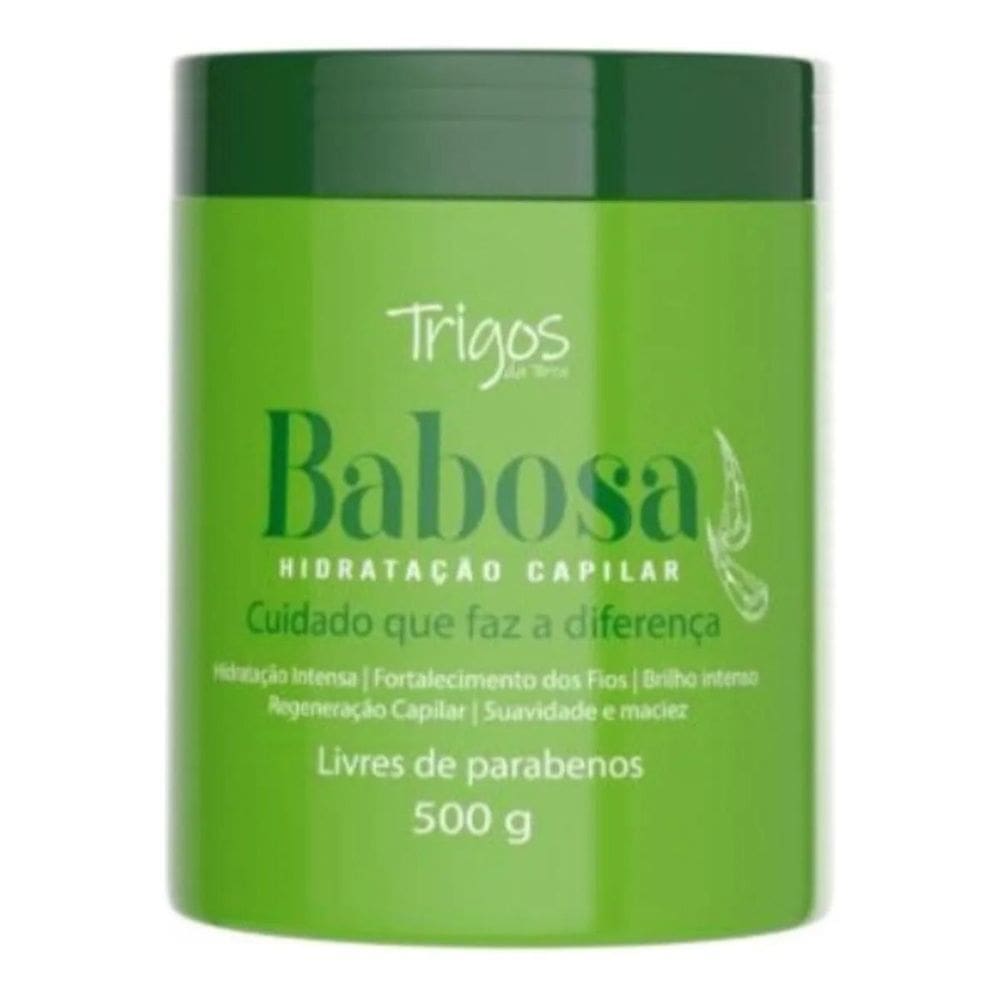 Máscara De Hidratação E Regeneração Trigos De Babosa 500