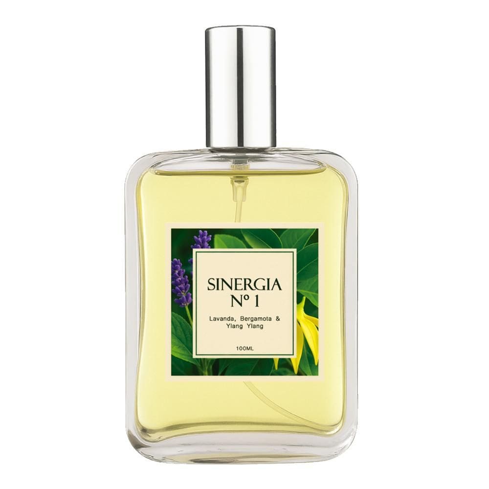 Perfume Sinergia 1 - Lavanda, Bergamota, Ylang-Ylang 100Ml