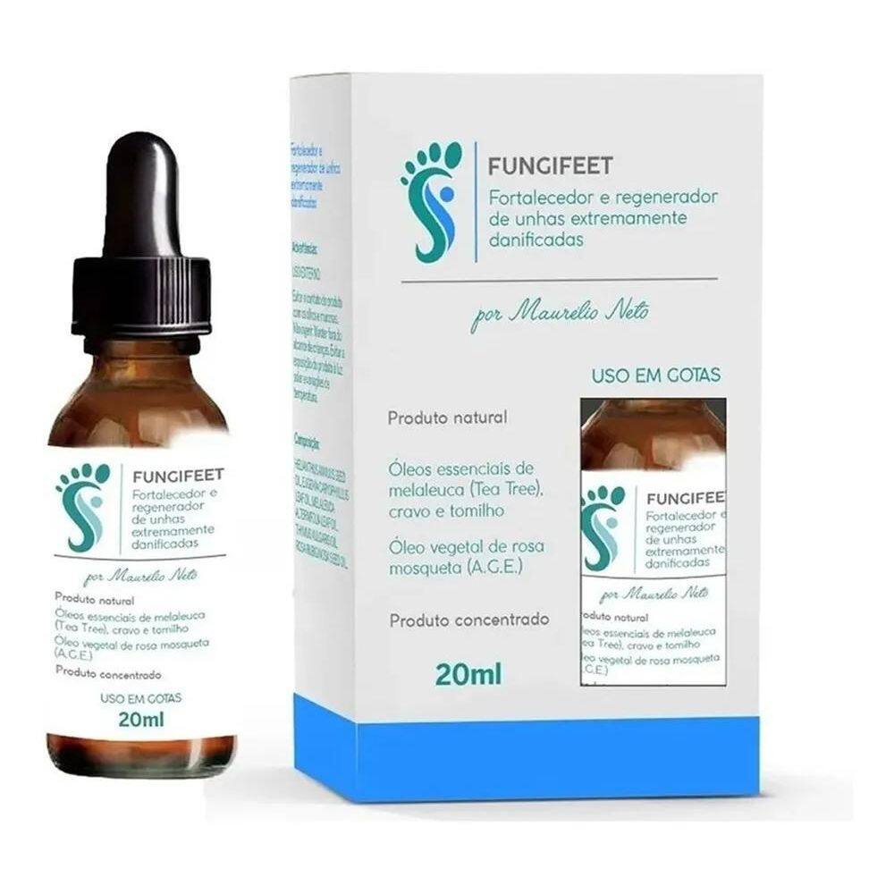 2X Fungifeet Antimicótico Fortalecedor E Regenerador De Unha
