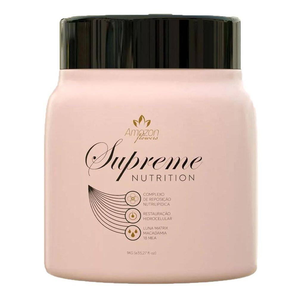 Máscara Pós Química Nutrição Capilar 1 Kg Tratamento Capilar