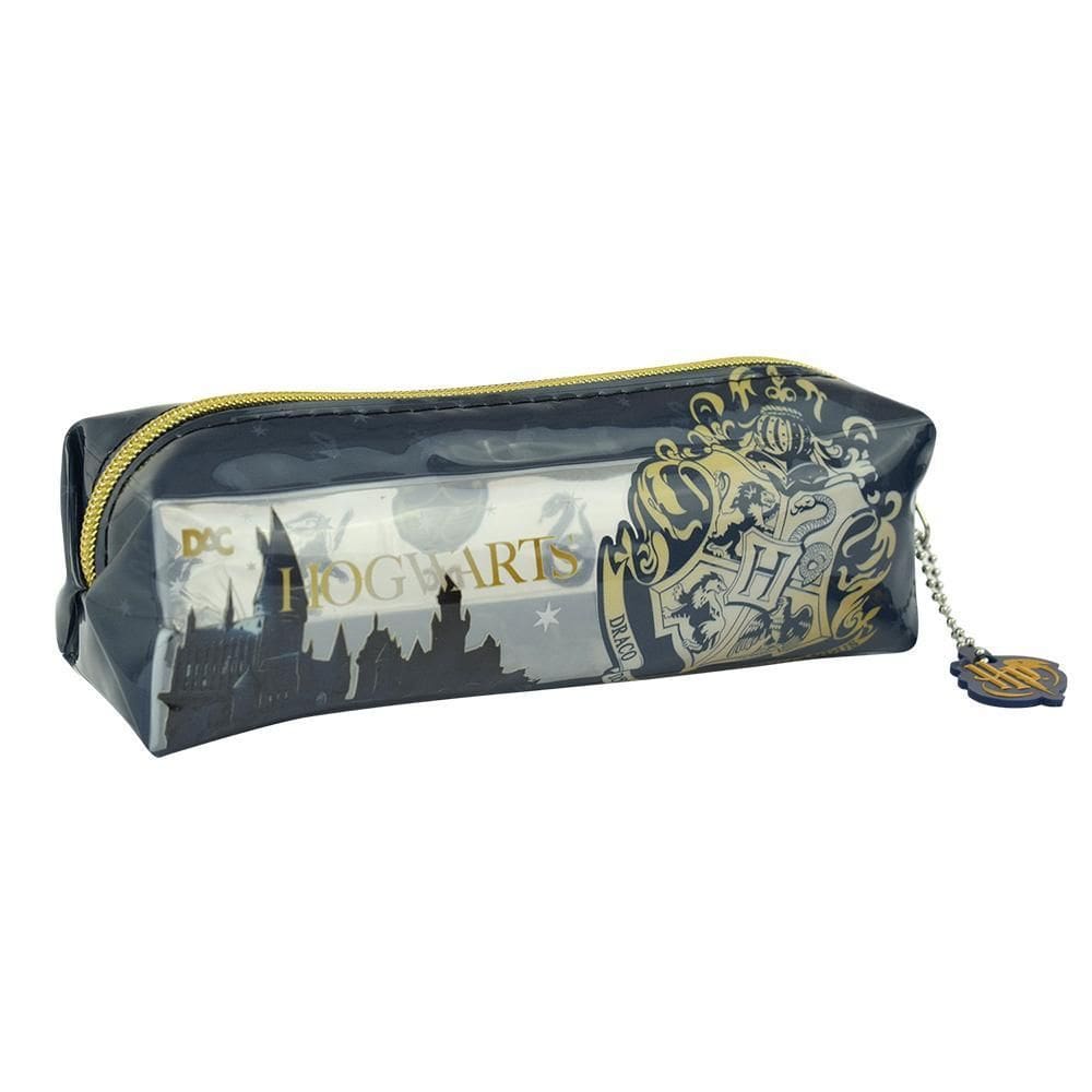 Estojo Escolar Pvc Cristal Harry Potter Dac Transparente