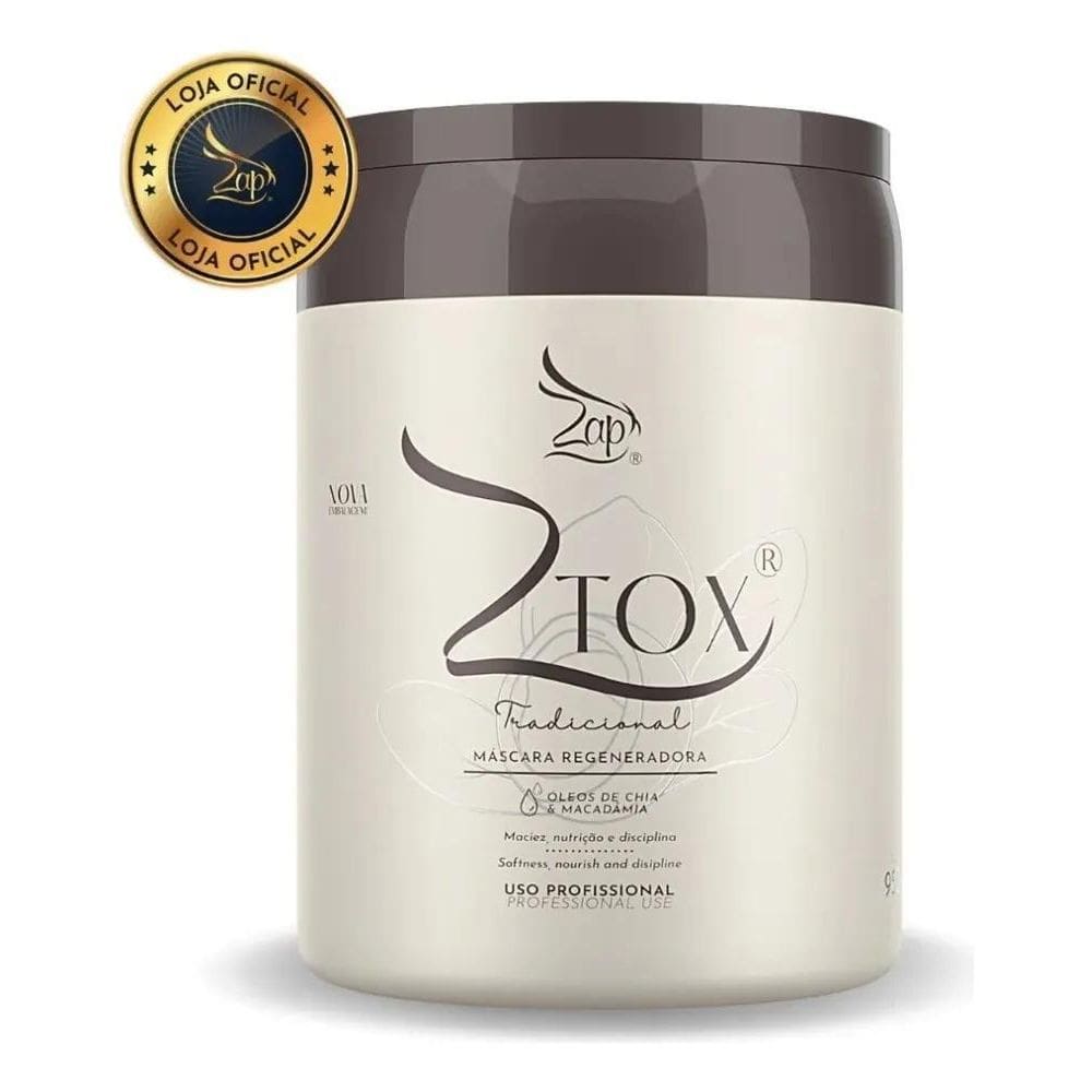 10X Zap Btx Ztox Oleo Macadamia & Chia Mascara 950G