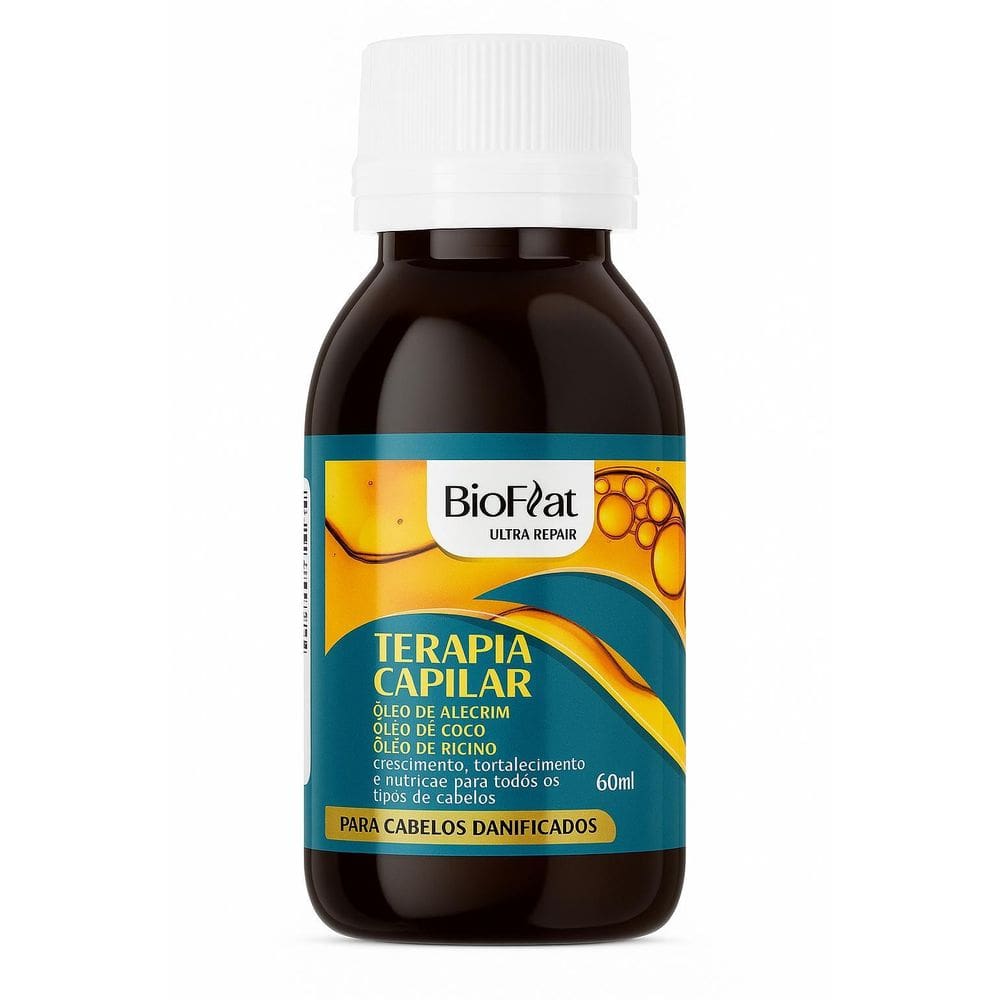 Óleo Terapia Capilar Bioflat 60Ml Ultra Repair