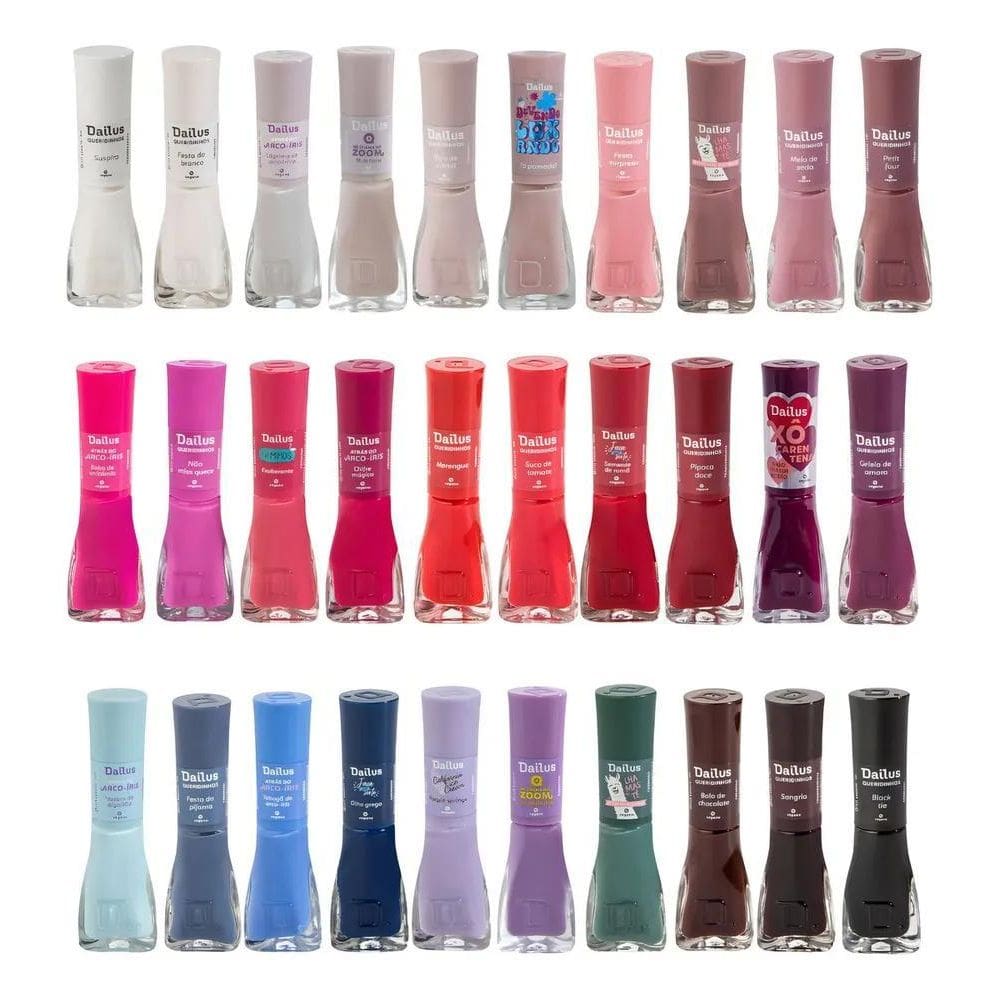 2X Kit 30 Esmaltes Dailus Nova Coleção - Cor