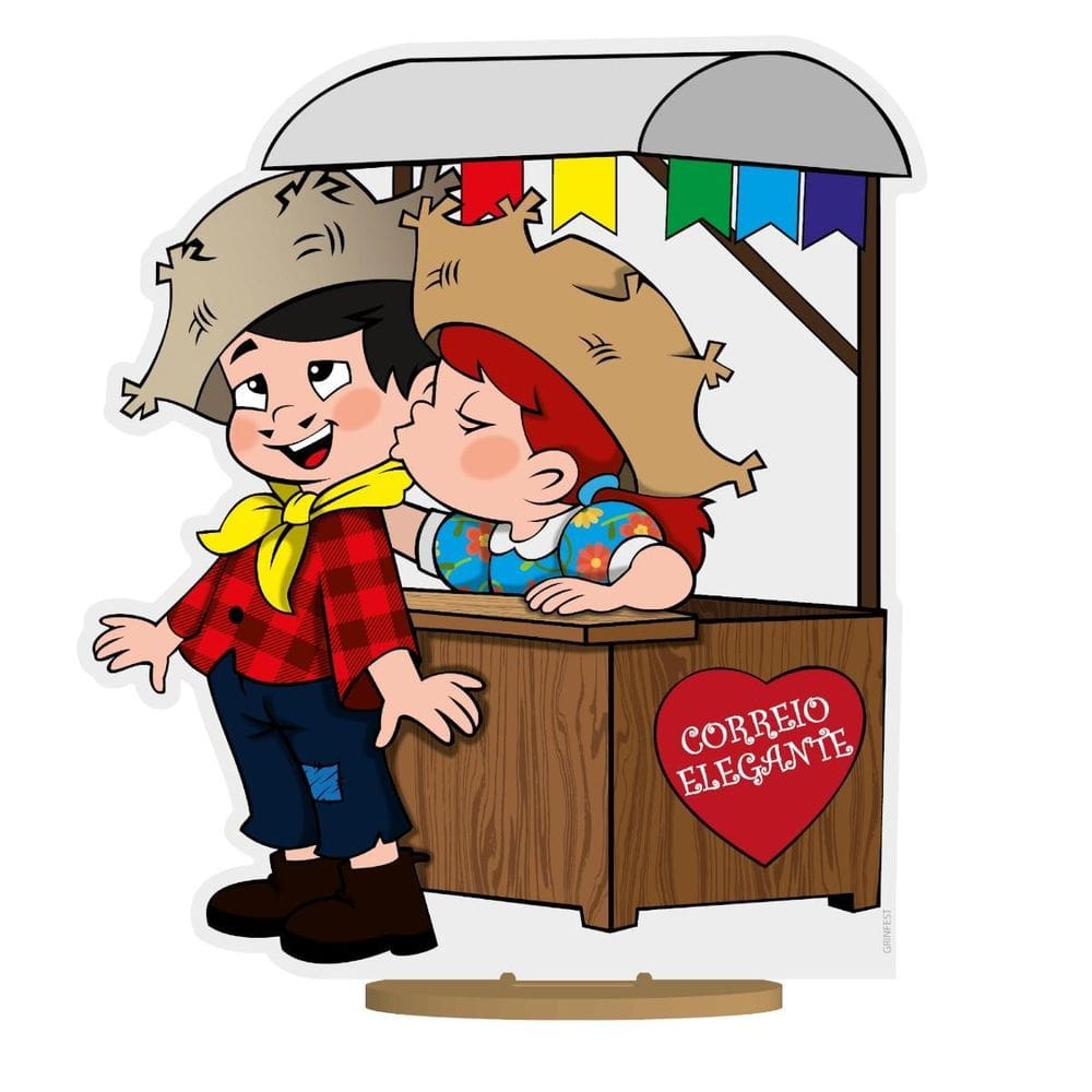 Enfeite Decorativo Elegante De Mesa Barraca Do Beijo