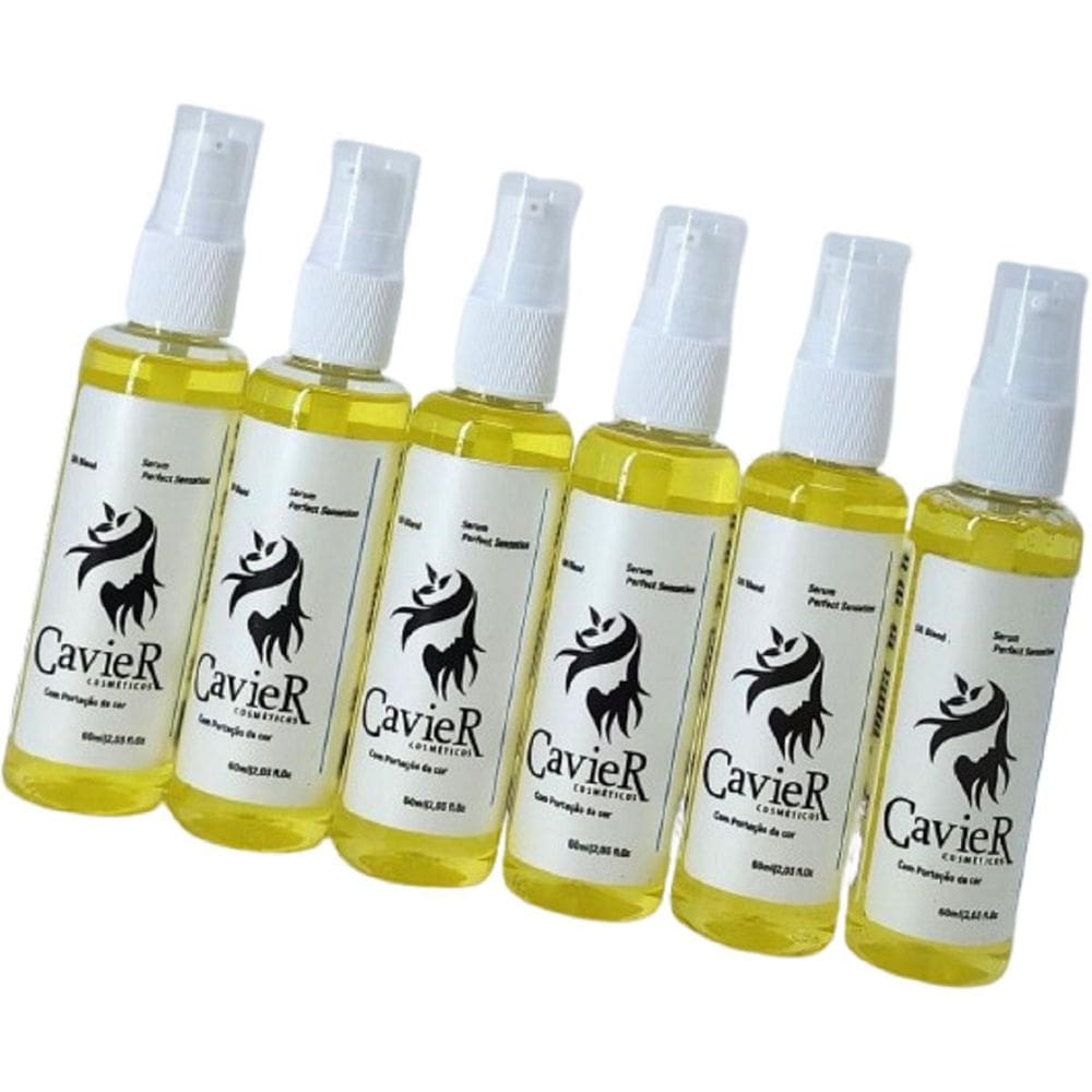 Tratamento 6 Finalizadores Oleo Argan 60Ml Cavier Cosmeticos