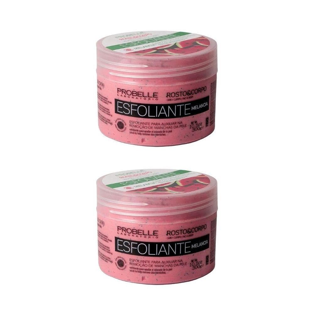 Esfoliante Probelle 300G Melancia - Kit Com 2Un