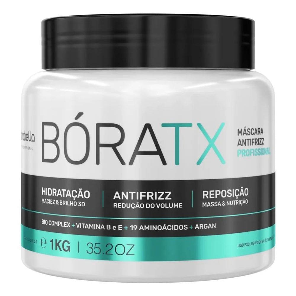 2X Borabella Organico Sem Formol Boratx Reduz Volume 1Kg
