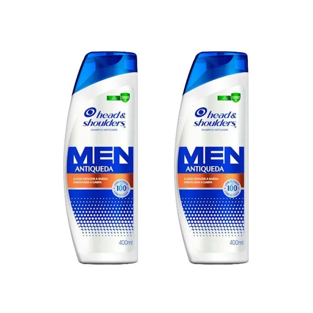 Shampoo Head & Shoulders 400Ml Anticaspa Antiqueda - 2Un