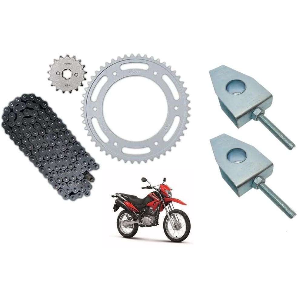 Kit Relação Com Esticadores Nxr Bros 125 150 2003 Ate 2015