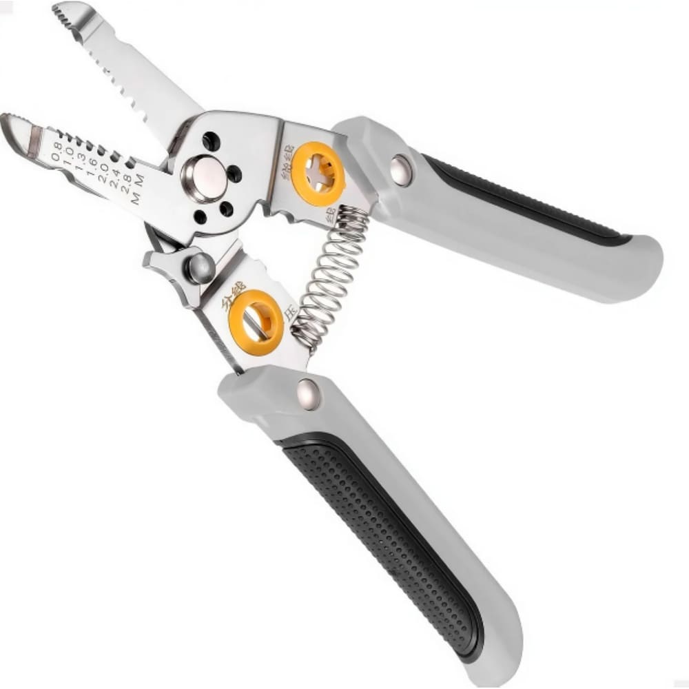 Alicate Multifuncional Decapador e Crimpador – Aço Inox Reforçado 6 em 1