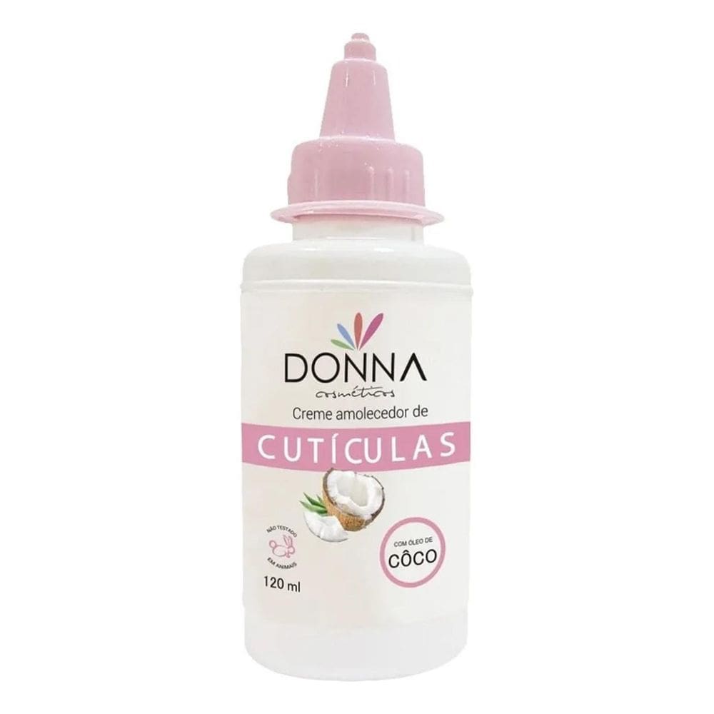 Donna Amolecedor De Cutículas Com Óleo De Coco 120Ml