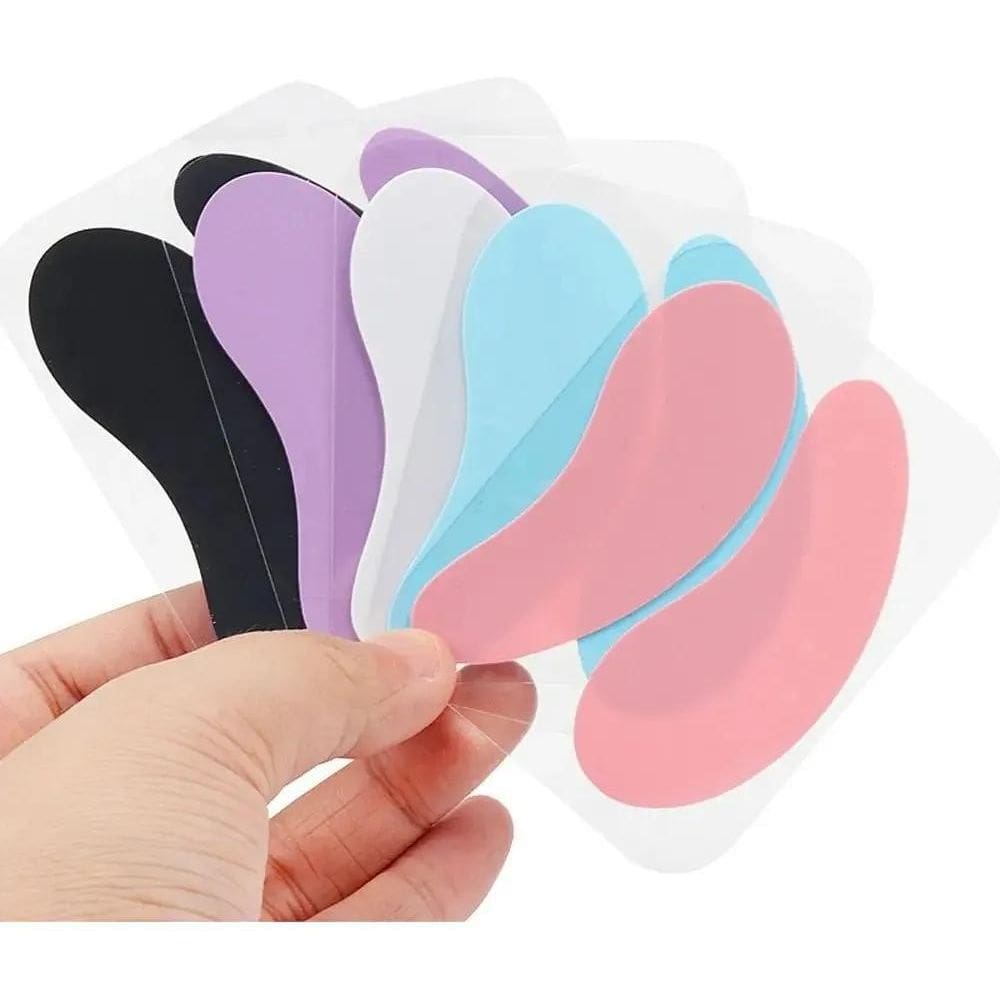 10X Protetor Pálpebra Pad Silicone Reutilizável Extensão Cí