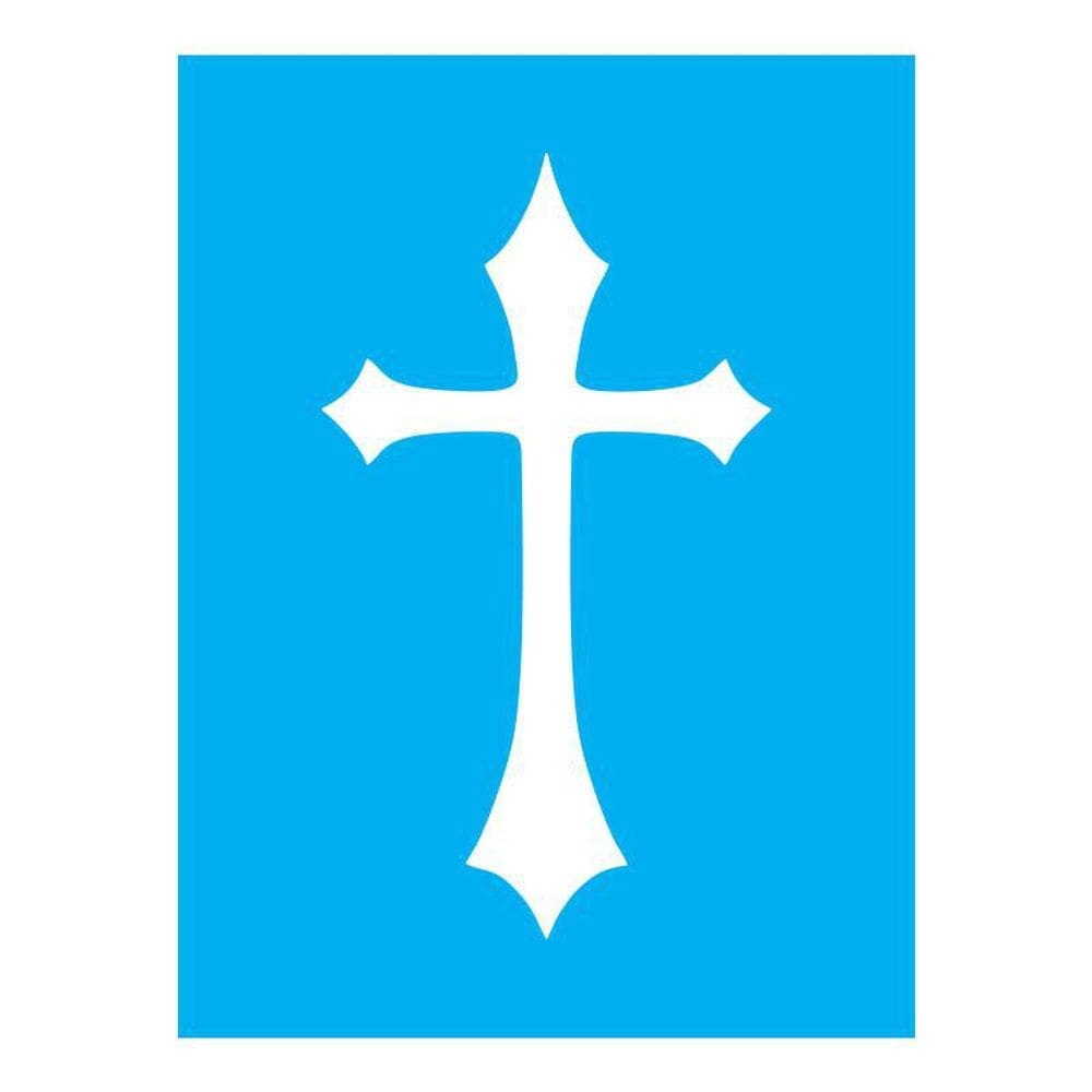 Stencil Tamako Cruz - 15X20Cm - Ref A2046