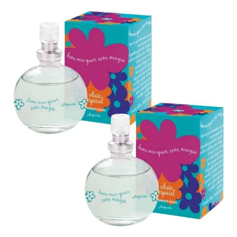 10X Kit 2 Colônias Bem-Me-Quer Com Magia 25Ml - Jequiti