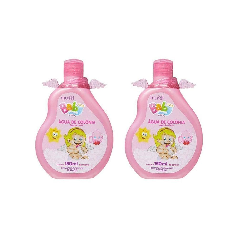 Colonia Muriel Baby 150Ml Menina - Kit C/2Un