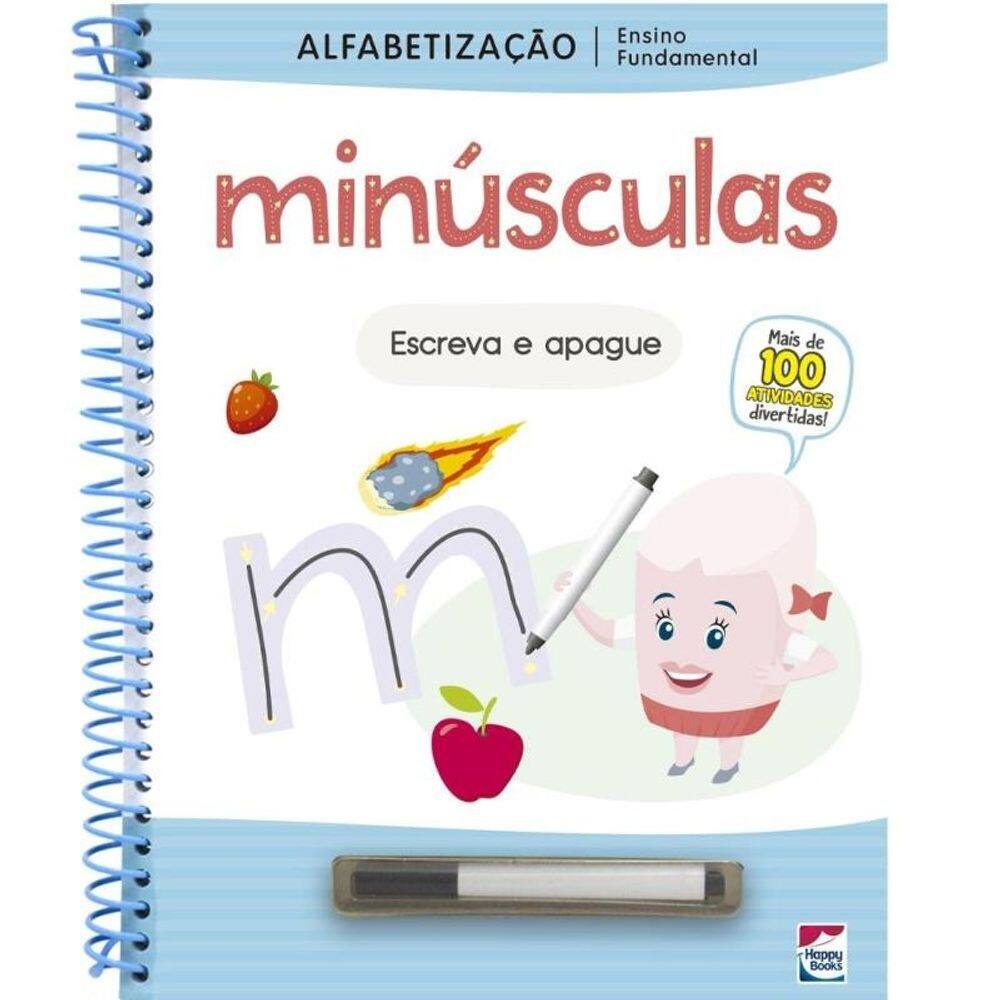 Ensino Fundamental Alfabetização Escreva e Apague: Minúsculas