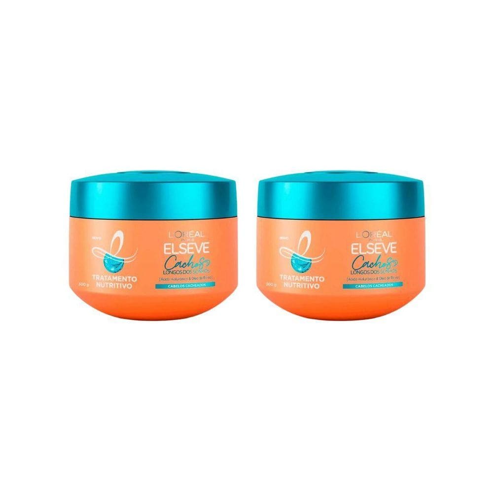 Creme De Tratamento Elseve 300G Cachos Dos Sonhos-Kit C/2Un