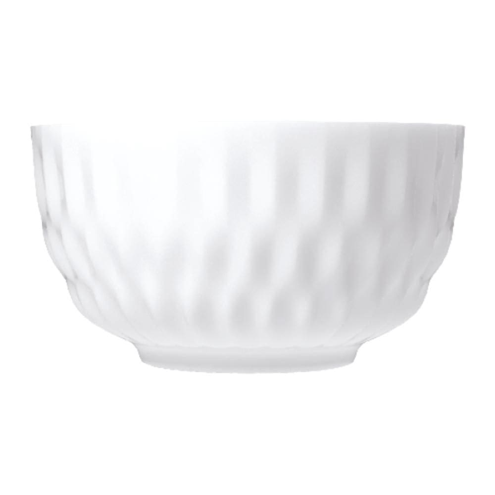 Bowl Tigela Sobremesa Média Branca Plissan 590 ml Germer