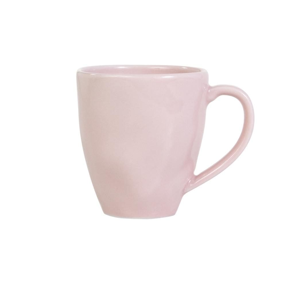 Caneca Chá Café Orgânico Rosa Fractal 312 ml Germer