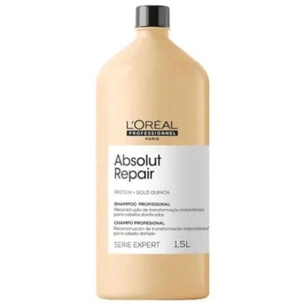 L`Oréal Absolut Repair Gold Quinoa + Protein Shampoo 1500Ml