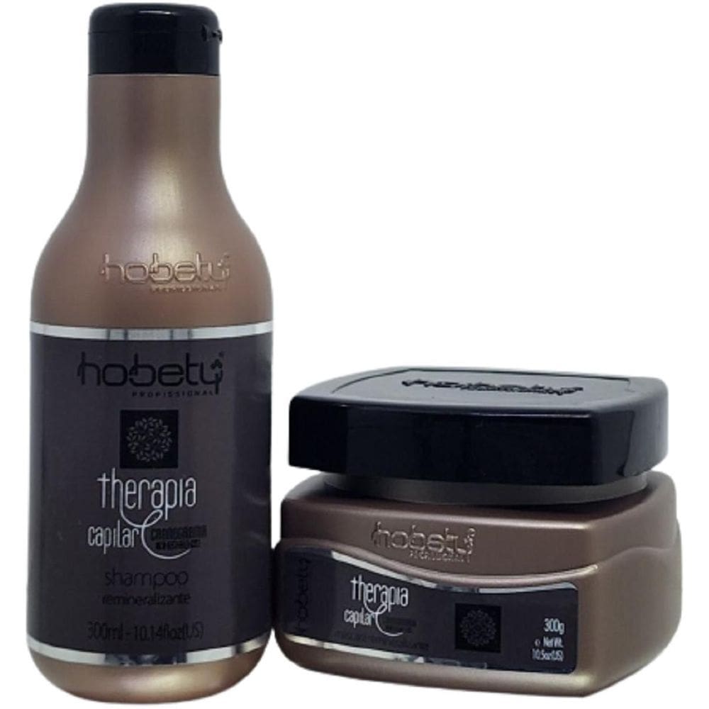 Therapia Capilar Sh 300Ml Masc Remineralizante 300G Hobety