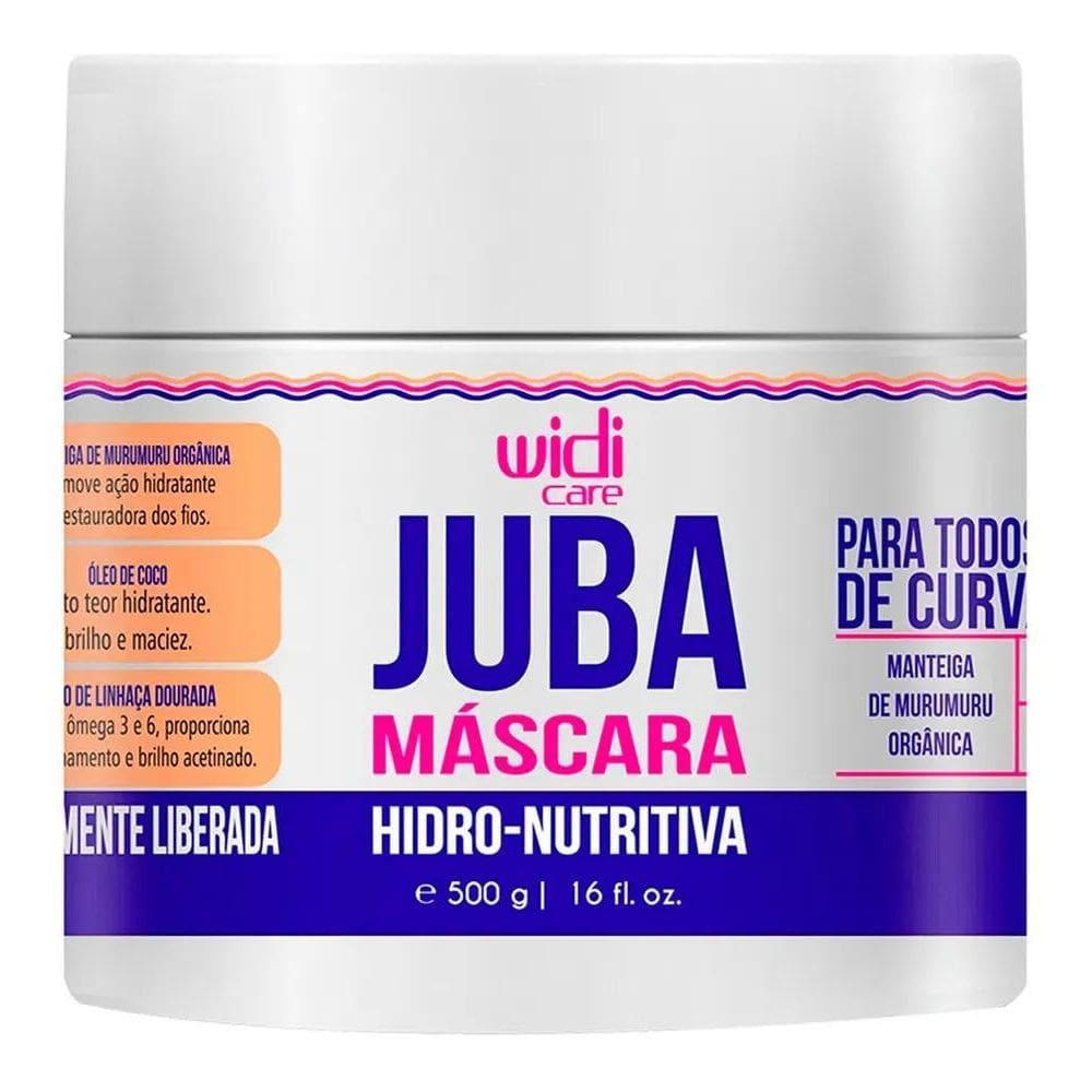 2X Widi Care Juba - Máscara Hidro-Nutritiva Definidora - 500