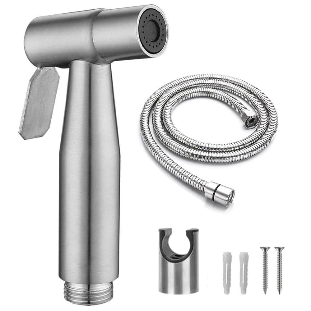 Ducha Higienica Chuveirinho Banheiro Lavabo Box Privada Higiene Limpeza Mangueira Flexivel Suporte Resistente Acessorio