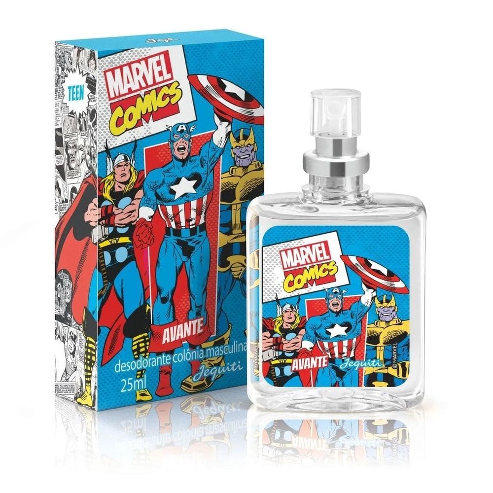 Colônia Marvel Comics Avante Jequiti 25Ml Amadeirado Doce