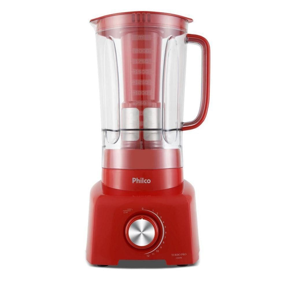 Liquidificador Philco 1200W 3L 12 Velocidades Turbo Pro 220V
