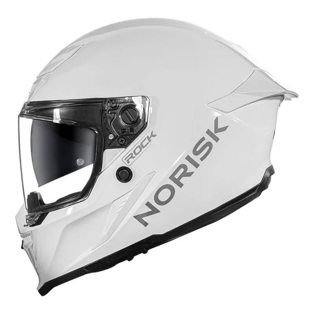 Capacete Norisk Rock Monocolor Branco Brilhante