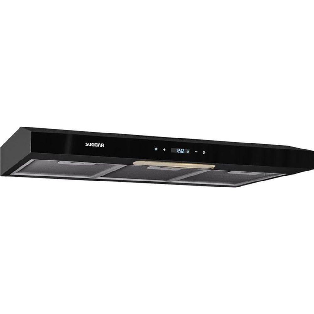 Depurador De Ar Slim Touch 80 Cm Preto Suggar 110V