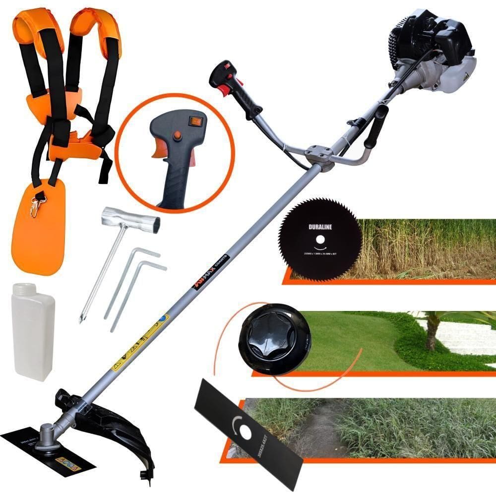 Roçadeira 3 Em 1 Anmax Cg430b C- Faca 2p + Faca 80 Dentes