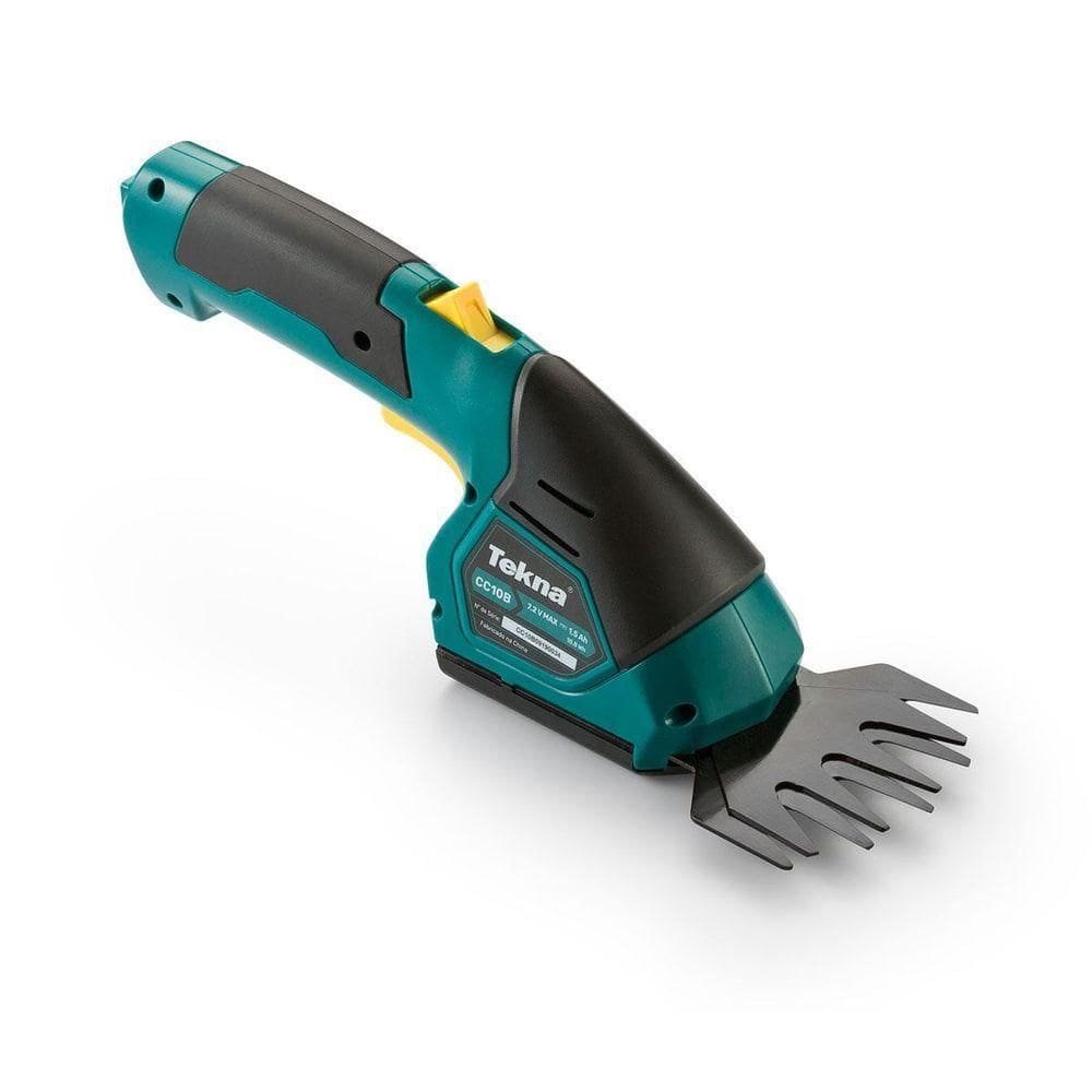 Podador De Arbustos 7,2v Bateria De Litio 1,5ah Tekna Cc10b