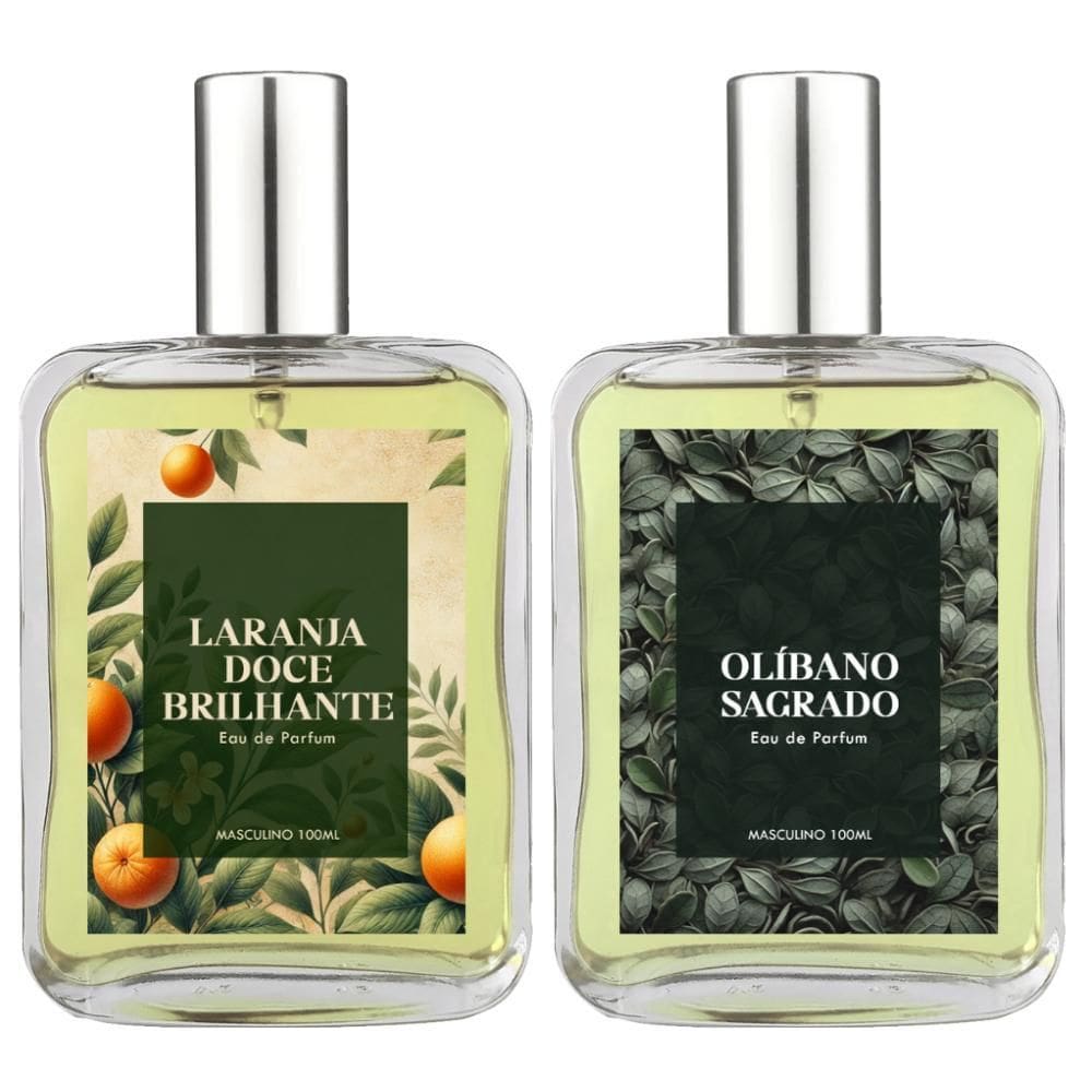 Perfume Masc. Laranja Doce Brilhante E Olíbano Sagrado 100Ml