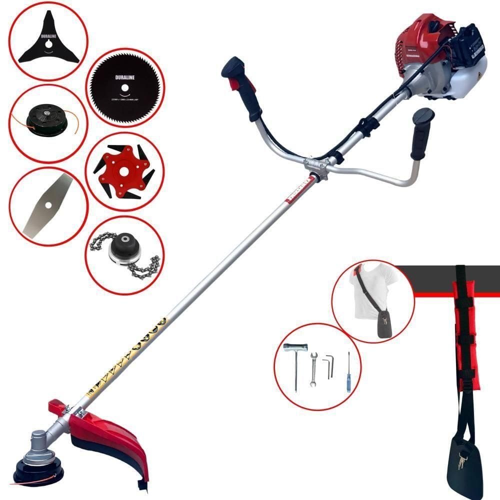 Roçadeira Bcj431-l Kawashima 43cc Com 6 Opções De Cortes