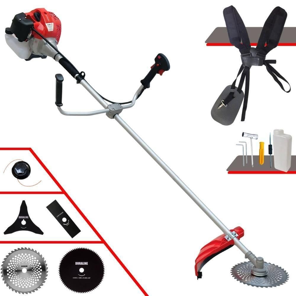 Roçadeira Cg520p 52cc 2,2hp C- Carretel + Faca 2p 3p 40d 80d