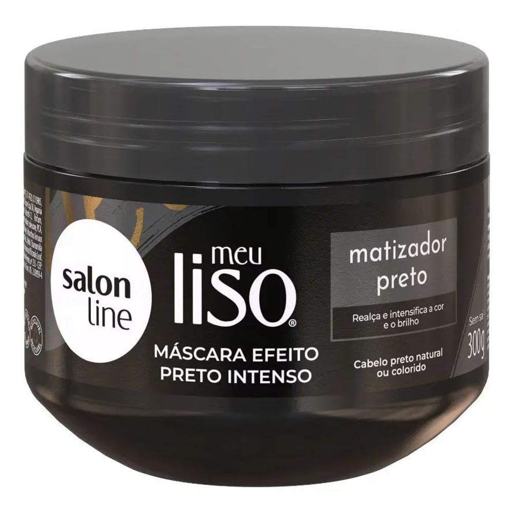 2X Máscara Matizadora Preto 300 G