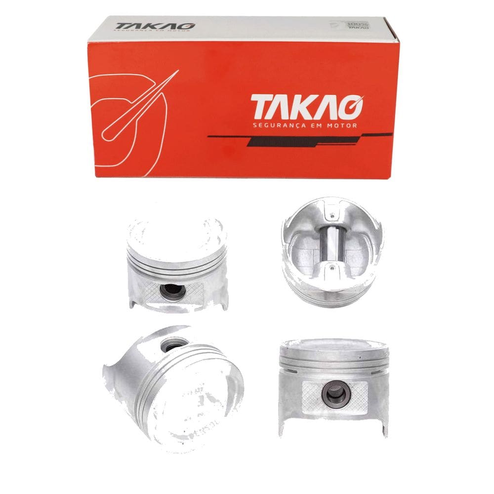 Pistão STD (Jg) Empilhadeira Hyster 2.0 8V / Empilhadeira Yale 2.0 8V - Takao Pma20Std