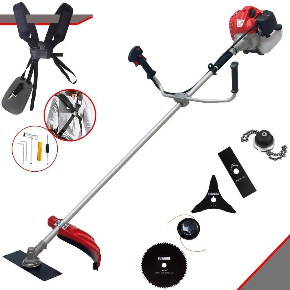 Roçadeira Cg520p 52cc C- Carretel + Faca 2p 3p 80d E Trimmer