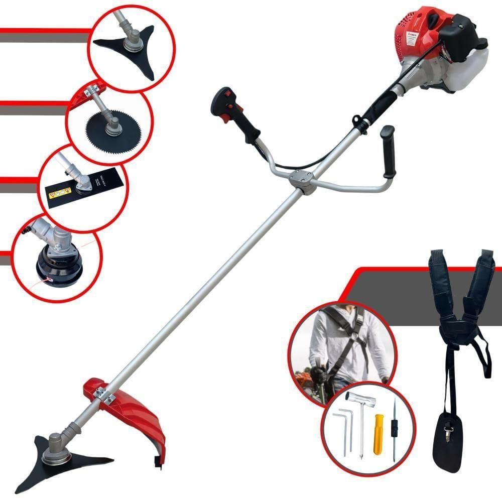 Roçadeira Lateral Cg520ptb Anmax 52cc 2,2hp 10.000rpm 4 Em 1