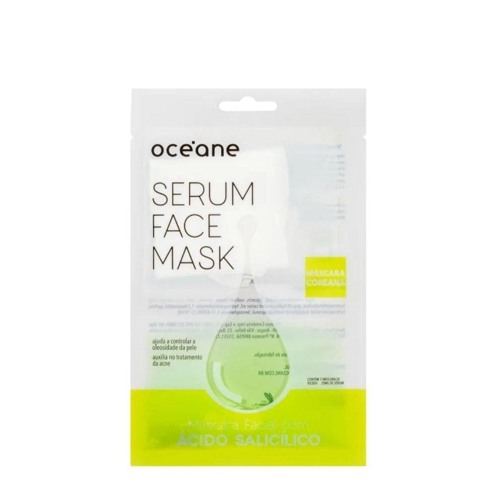 Oceane Mascara Facial Acido Salicilico Serum Face Mask 20Ml