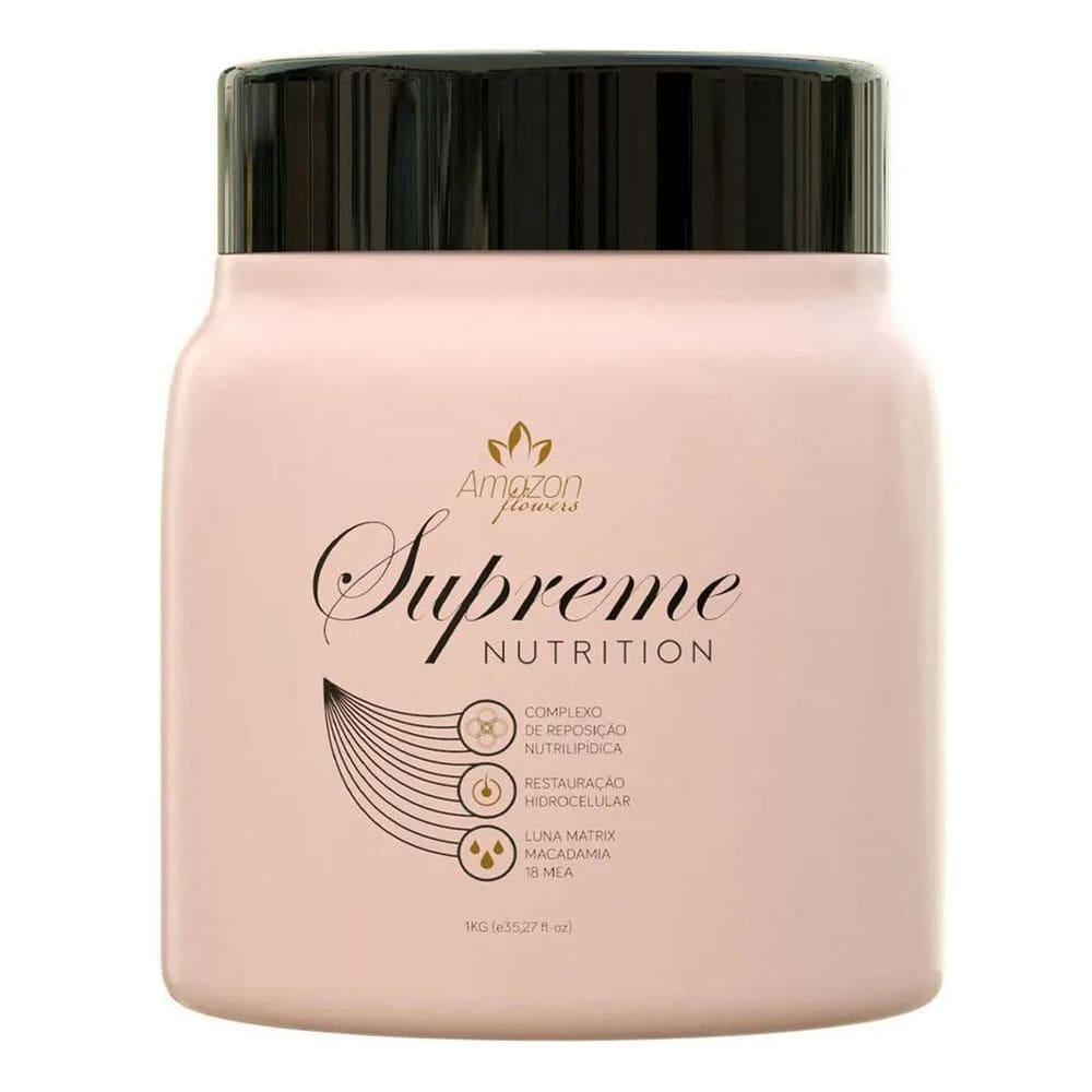 Máscara De Tratamento Amazon Flowers Supreme Nutrition 1 Kg