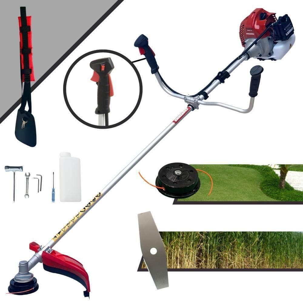 Roçadeira Bcj521l 52cc 2,5hp Kawashima C- 2 Opções De Cortes