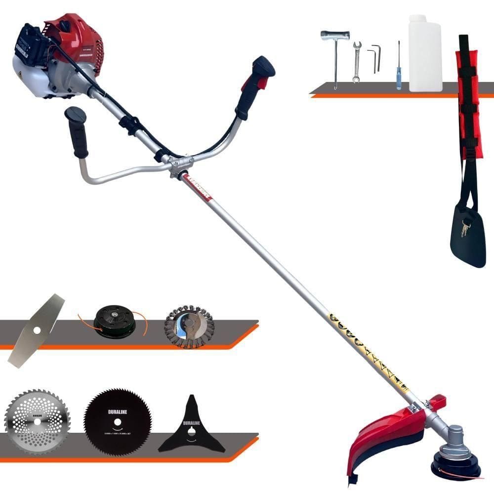 Roçadeira Kawashima Bcj521l 52cc 2,5hp C- 6 Opções De Cortes