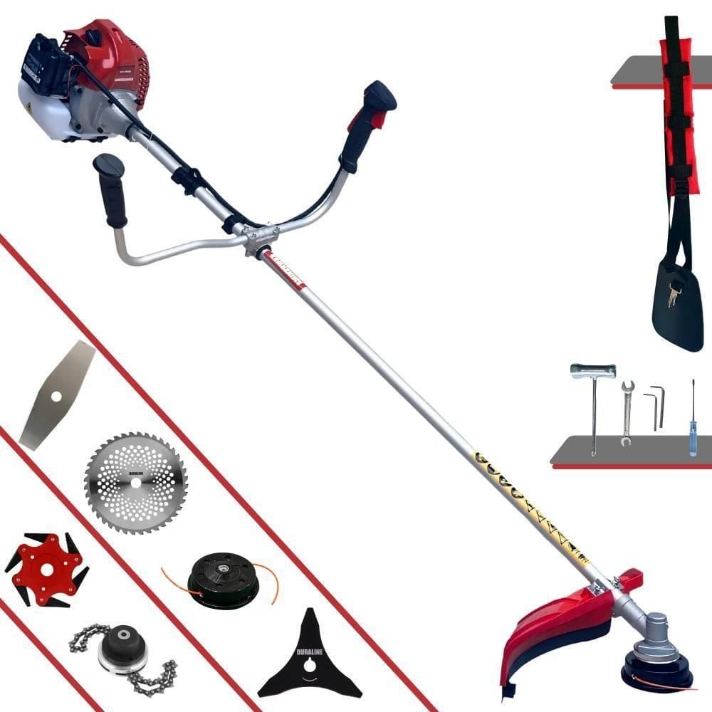 Roçadeira Kawashima Bcj521l 2,5hp 52cc C- 6 Opções De Cortes