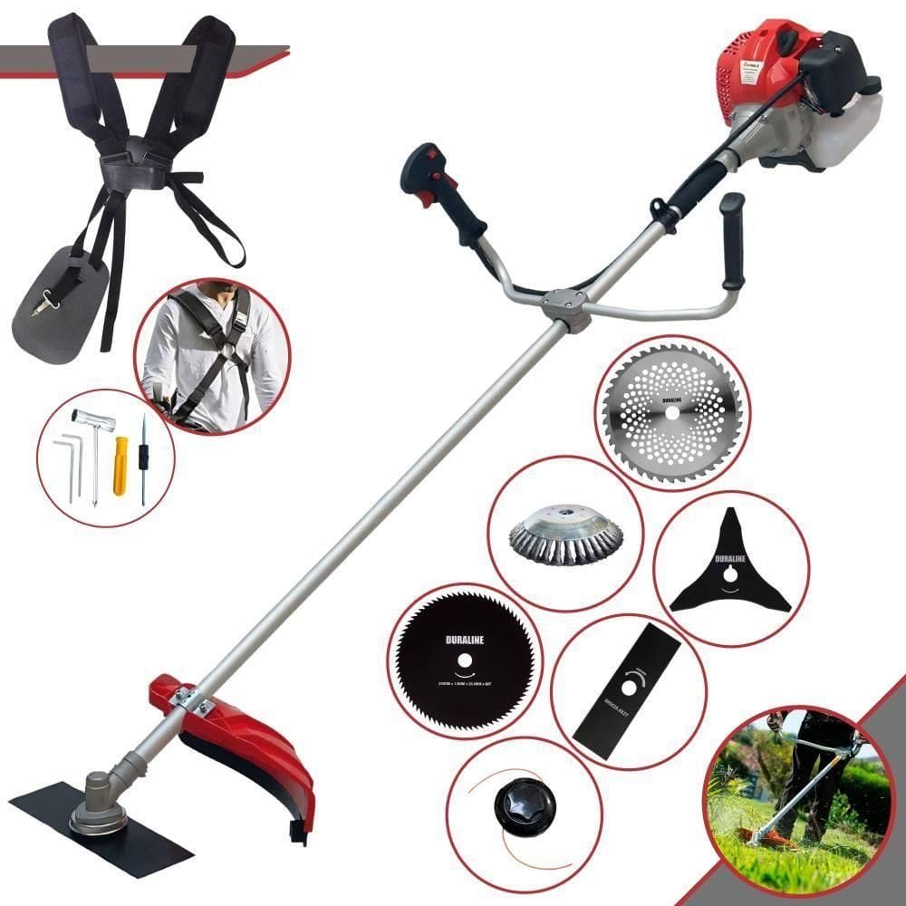 Roçadeira Lateral Cg520ptb Anmax 52cc 2,2hp 10.000rpm 6 Em 1